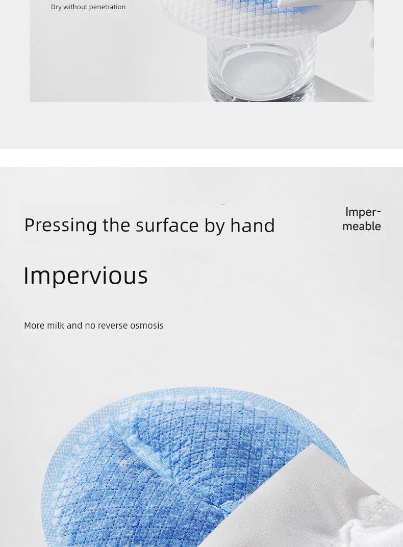 Female Ultra-Thin Disposable Anti-Overflow Breast Pad Breathable Breastfeeding Spill Prevention Breast Pad Breast Milk Milk Leak-Proof Pad Breast Pad * — 9