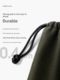 Green Connect data cable storage bag power bank storage bag charger headphones U disk mobile hard disk protection case mobile phone digital peripheral drawstring pocket carry mini velvet bag