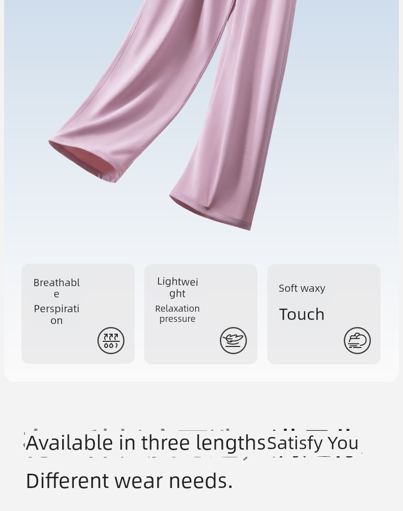 October Crystal Maternity Pants Autumn Style, Wearable Outside, Non-Tightening on the Belly, Petite Wide-Leg Cropped Casual Pants, Hydrogen Pants — 6