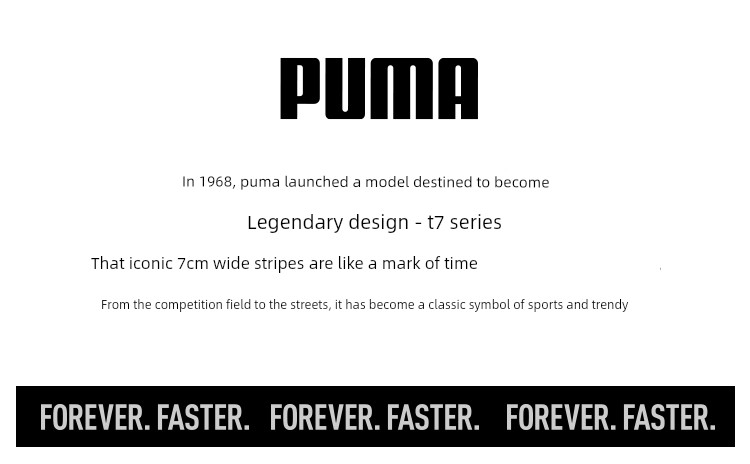 Puma Children's Clothing 2026 New Children's Long-Sleeved T-Shirt Simple and Fashionable Striped Round Neck Sports T7 Base Shirt — 3