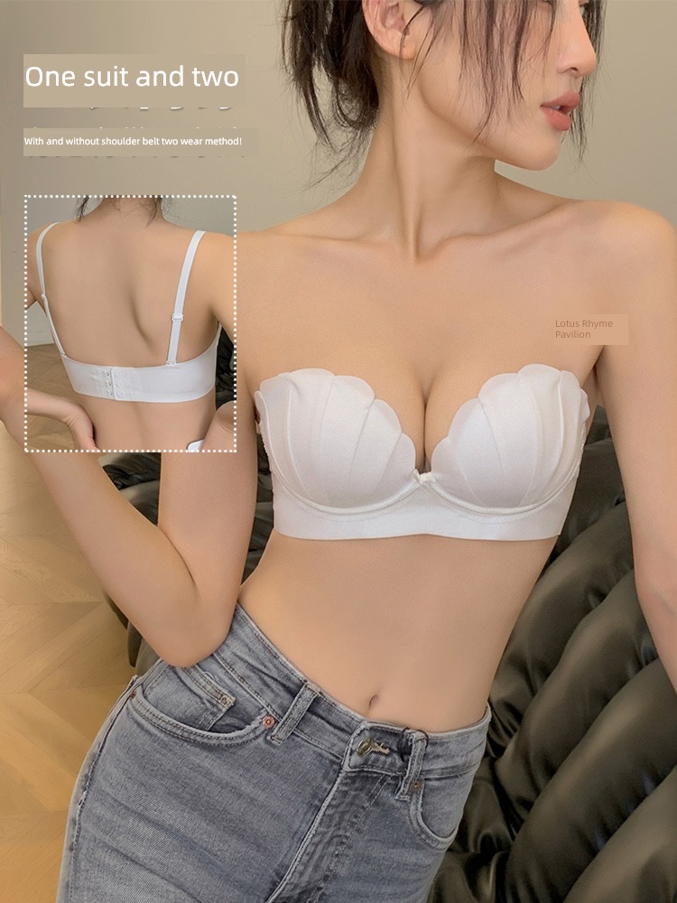 comfortable Upper support Large chest Wireless  sexy Underwear