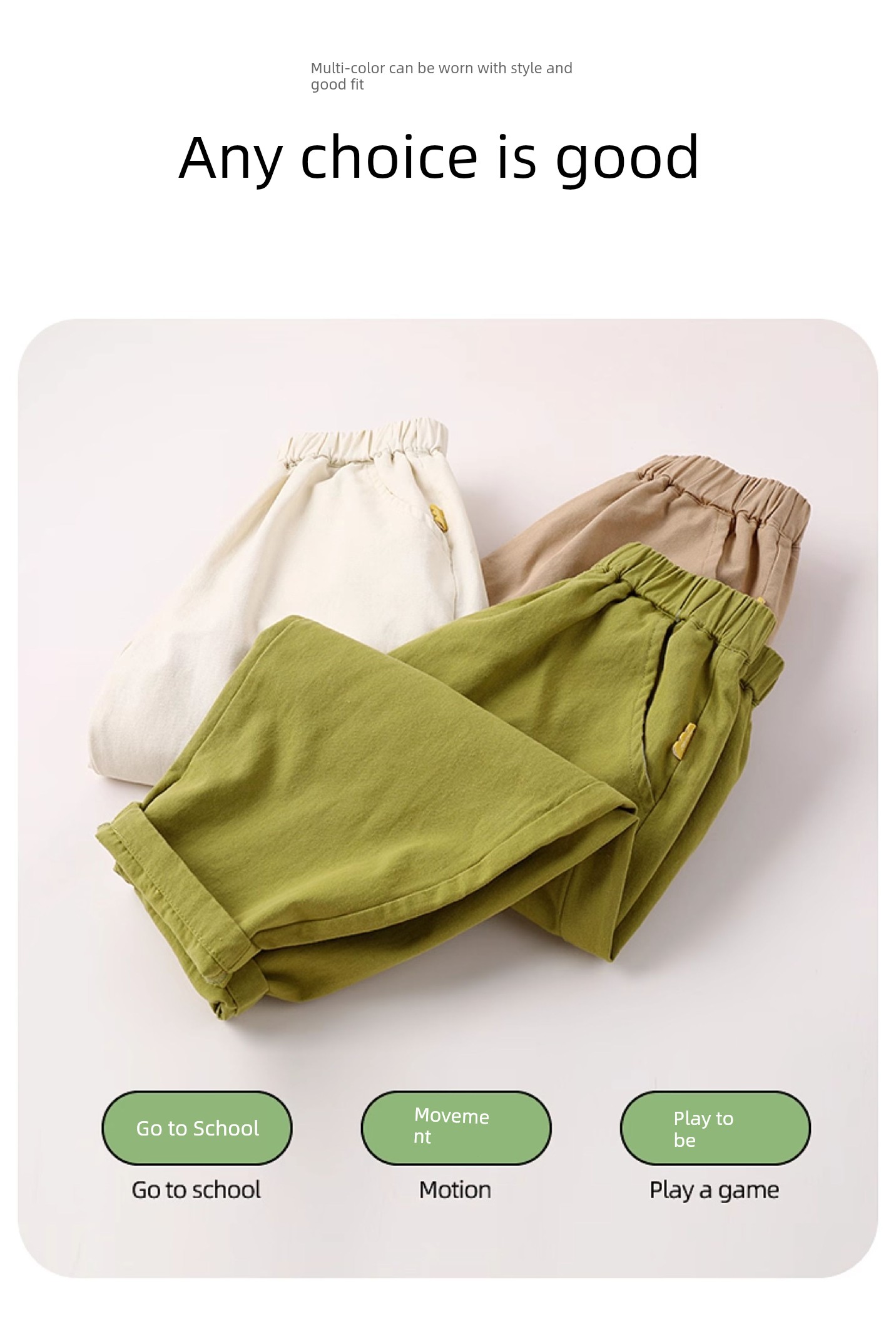 Dudu Baby plus Velvet Boys' Autumn and Winter Models Pants — 10