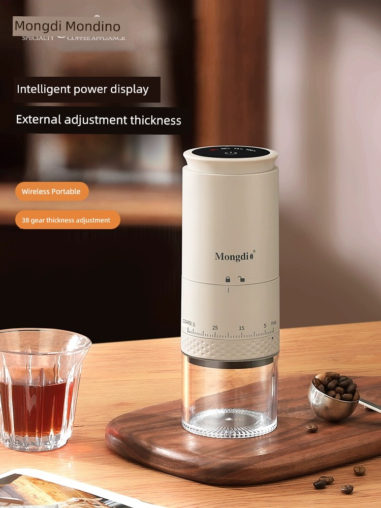 Mongdio Electric Coffee Household Bean Grinder