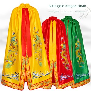 Embroidered Buddha Robe, Dragon Robe, Deity Embroidered Robe, Guanyin Bodhisattva, Guan Gong, God of Wealth, City God Ro