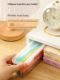Pencil storage box Large capacity transparent stationery storage box Pen holder Colored pencil children's crayon painting sketch pen bag