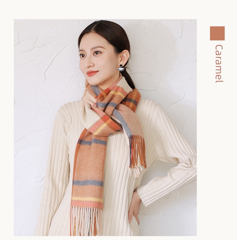 Shanghai Story female mom gift Versatile Autumn and winter scarf