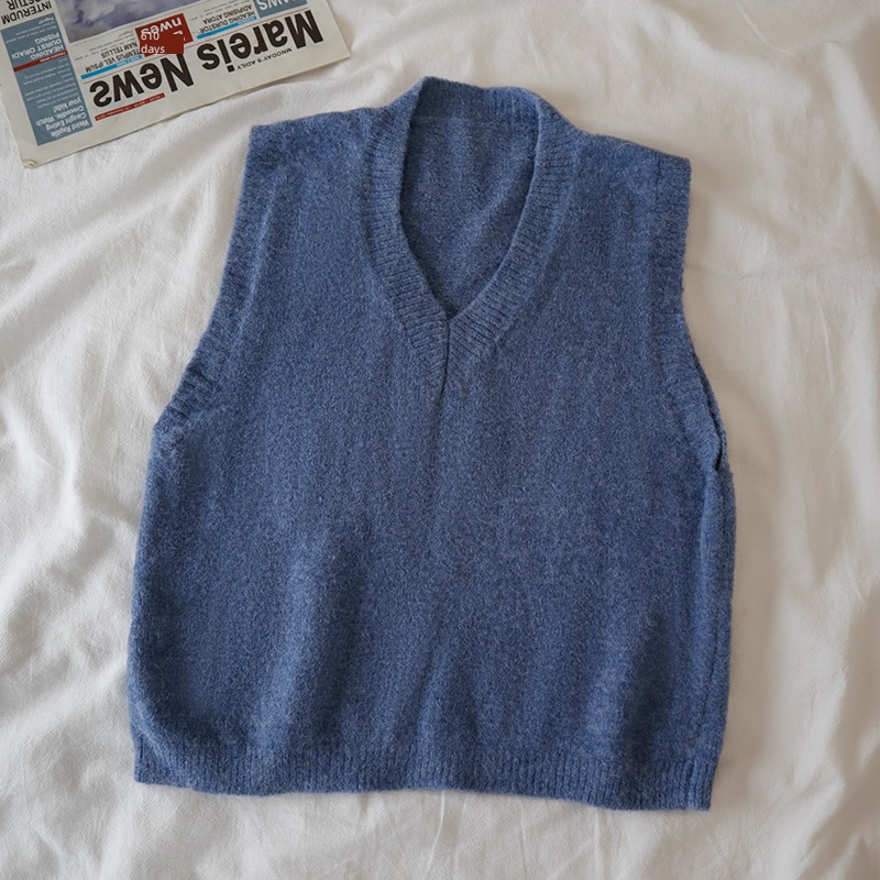 solar system Vest female spring and autumn Academic atmosphere Overlapping wear vest