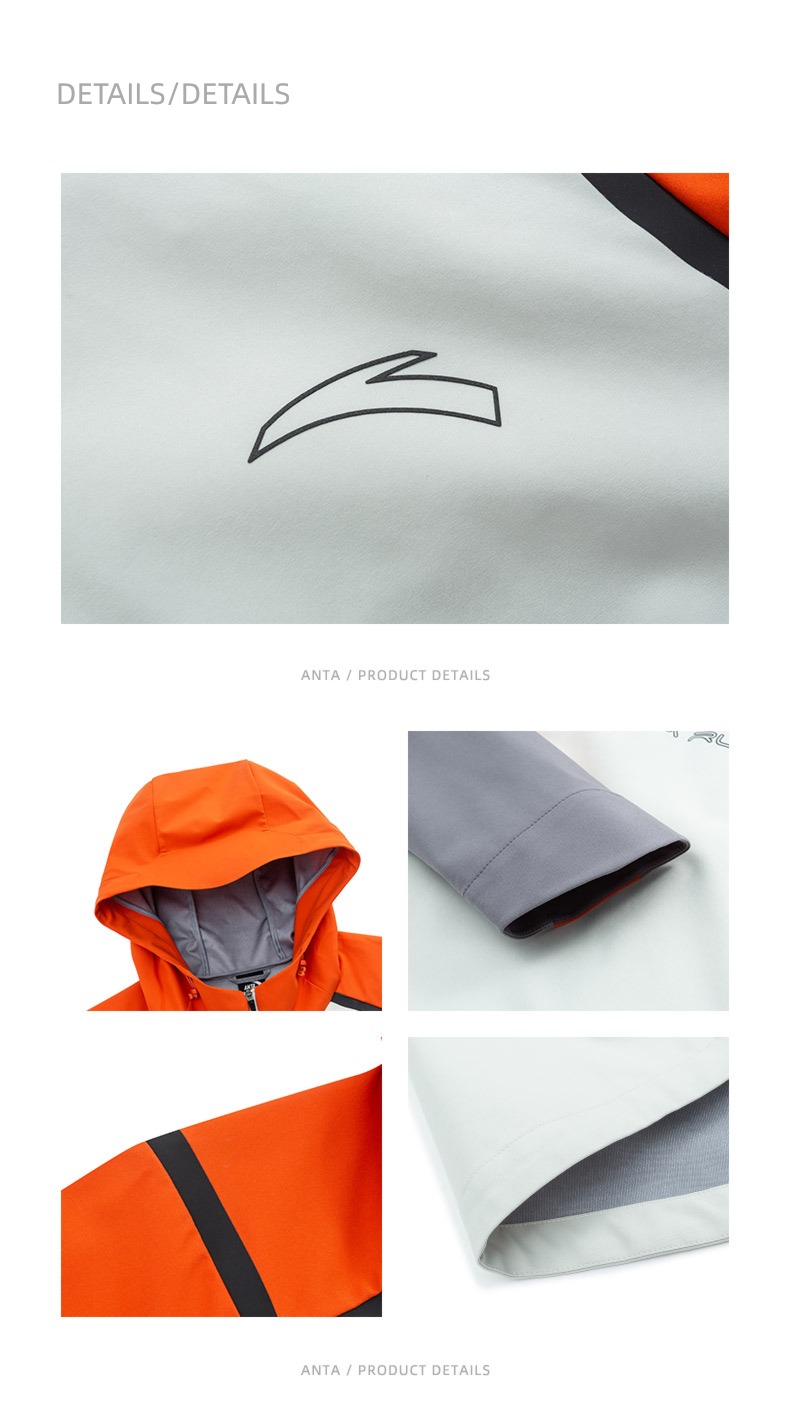 Anta man Hooded jacket lovers female Jacket loose coat