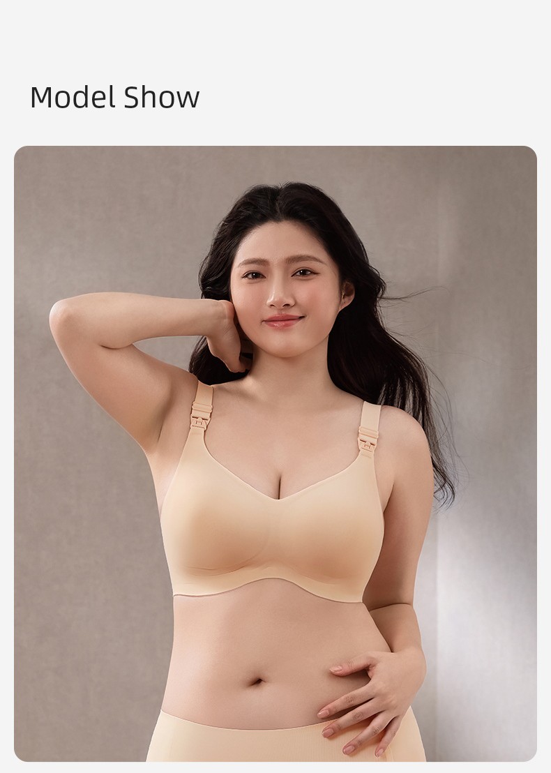 October Crystalline Seamless Vest Nursing Pregnant Women Intimates — 40