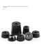 Round rubber foot mat shock absorbing furniture table and chair height enhancement base mute rubber instrument audio chassis foot mat