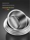 316 extra thick stainless steel leaking basin rice sieve kitchen food grade rice washing vegetables drain basin washing fruit filter basket
