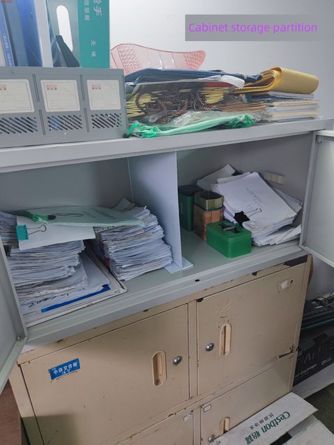 1.8mm thick T-shaped partition board wardrobe drawer partition shelf refrigerator student desk examination partition cover