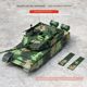 1 24 China's 99 major tank model alloy armored vehicle 99A main battle tank metal finished ornament