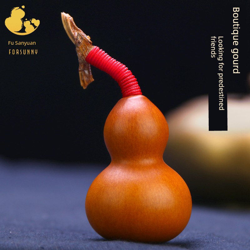 Crafts Gourd Pliable Temperament Hand Pieces Purple Leather Small Hand Toy Hands Hand Toy Play Pendant Decoration Mini Natural Boutique