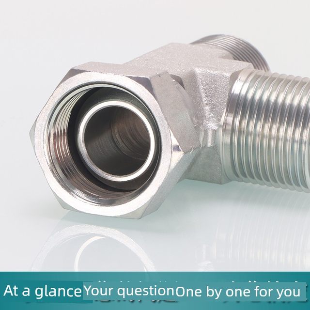 Hydraulic tee CB buckle joints in English C-type G threaded outer wire tee 2/3/4/6 minute 1 inch movable tee
