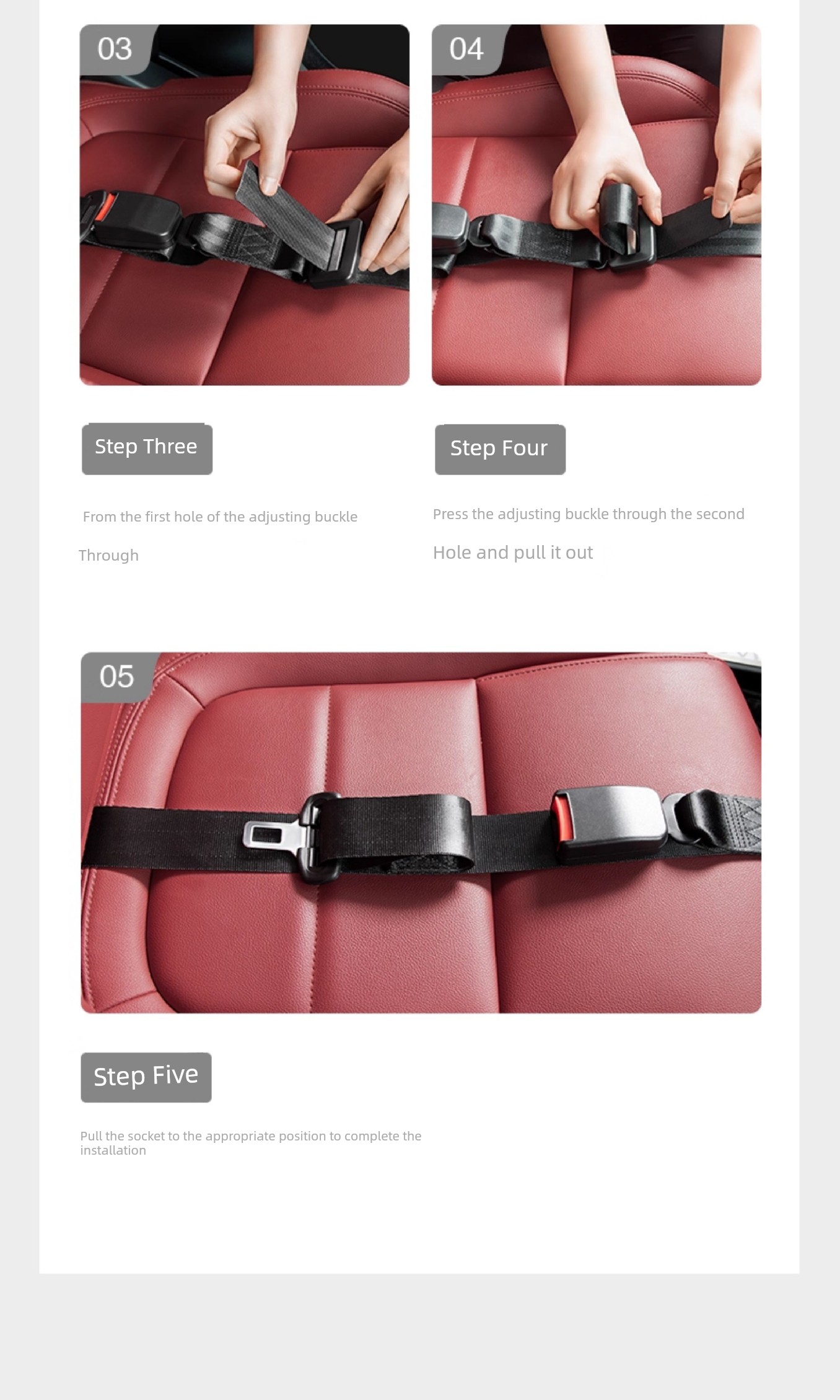 Pregnant Women's Safety Belt Car Special Belly Support Anti-Strangulation Belly Mid-Pregnancy Driving Car Driving Handy Gadget Fixed — 14