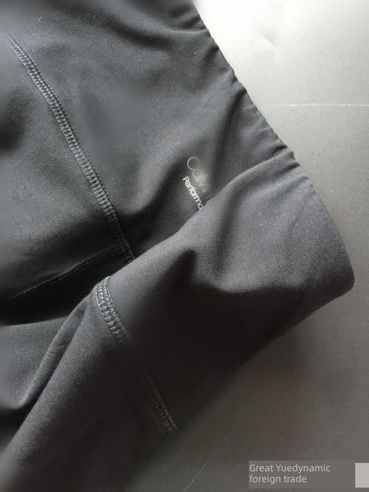 motion elastic force Breathable cotton spandex letter Bodybuilding trousers