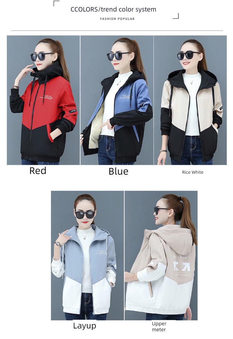 loose coat female Lamb hair have cash less than that is registered in the accounts thickening keep warm mlb