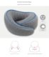 Portable U-shaped pillow memory foam can be detached and washed with car travel storage neck nap rest neck o head pillow