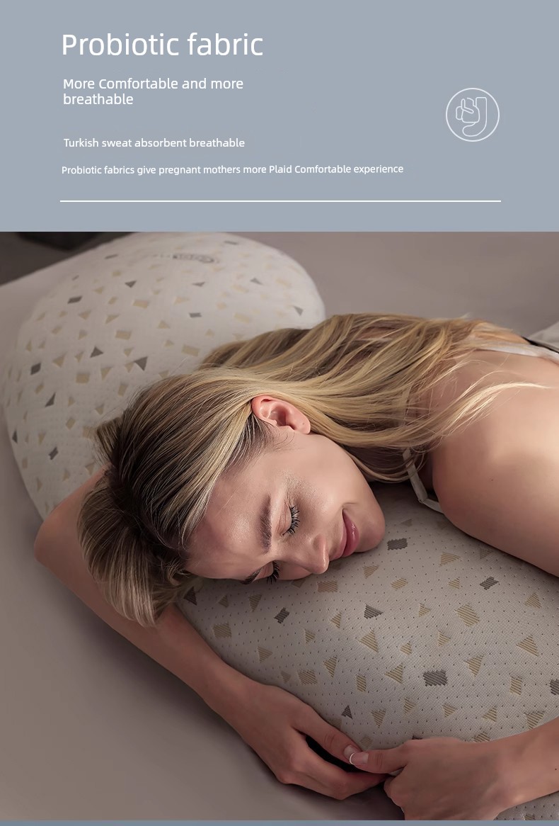 Side Pillow Pregnancy U-Shaped Sleeping Artifact Waist Support — 17