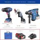 Dongcheng brushless lithium battery hammer lithium battery angle grinder hand drill electric wrench Dongcheng tool set four-piece set combination
