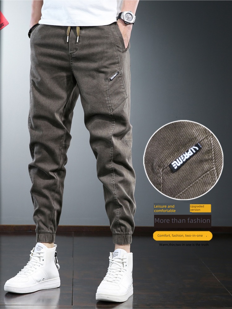 Spring and Autumn solar system Straight cylinder easy man Jeans
