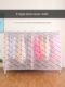 X Clothes rack dustproof cover cloth clothing storage cover dustproof cover transparent clothes cover suit cover hanging clothes bag household