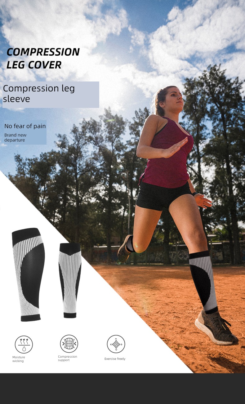 marathon motion Calf protection Muscle energy Middle cylinder Socks