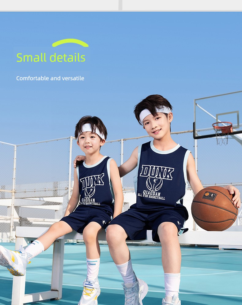 Jordan Basketball Wear Quick-Drying Summer Vest Breathable Children's Clothing — 10