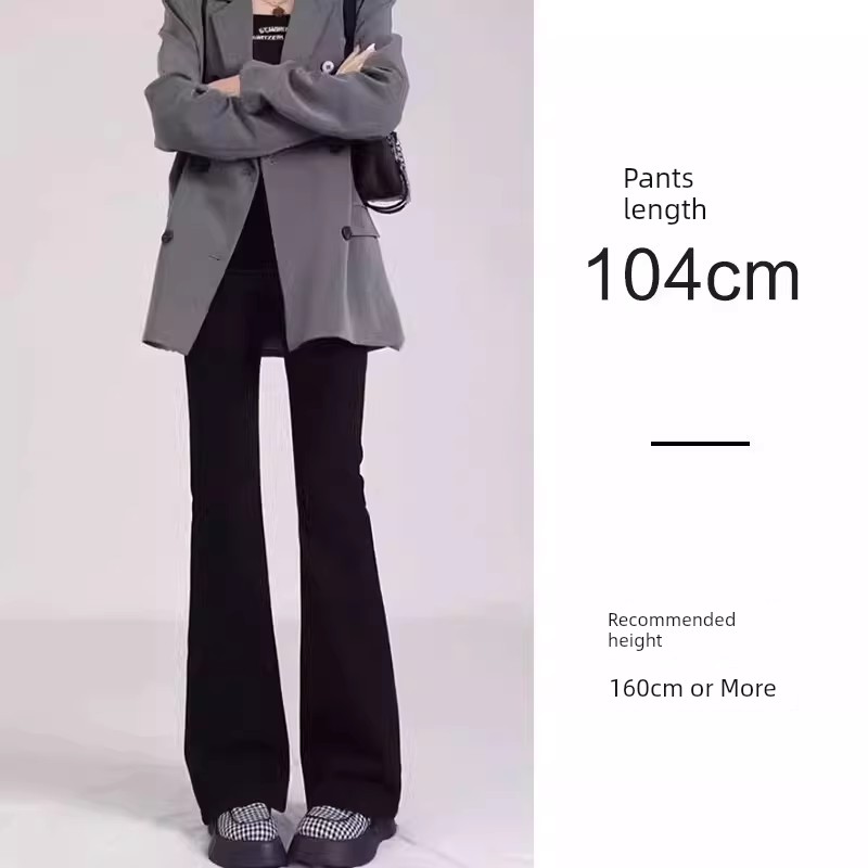 Maternity Pants for Spring and Autumn, Flared Pants for Outdoor Wear, 2026 New Style, Petite Size, Non-Tightening on the Belly, Belly Support, — 6