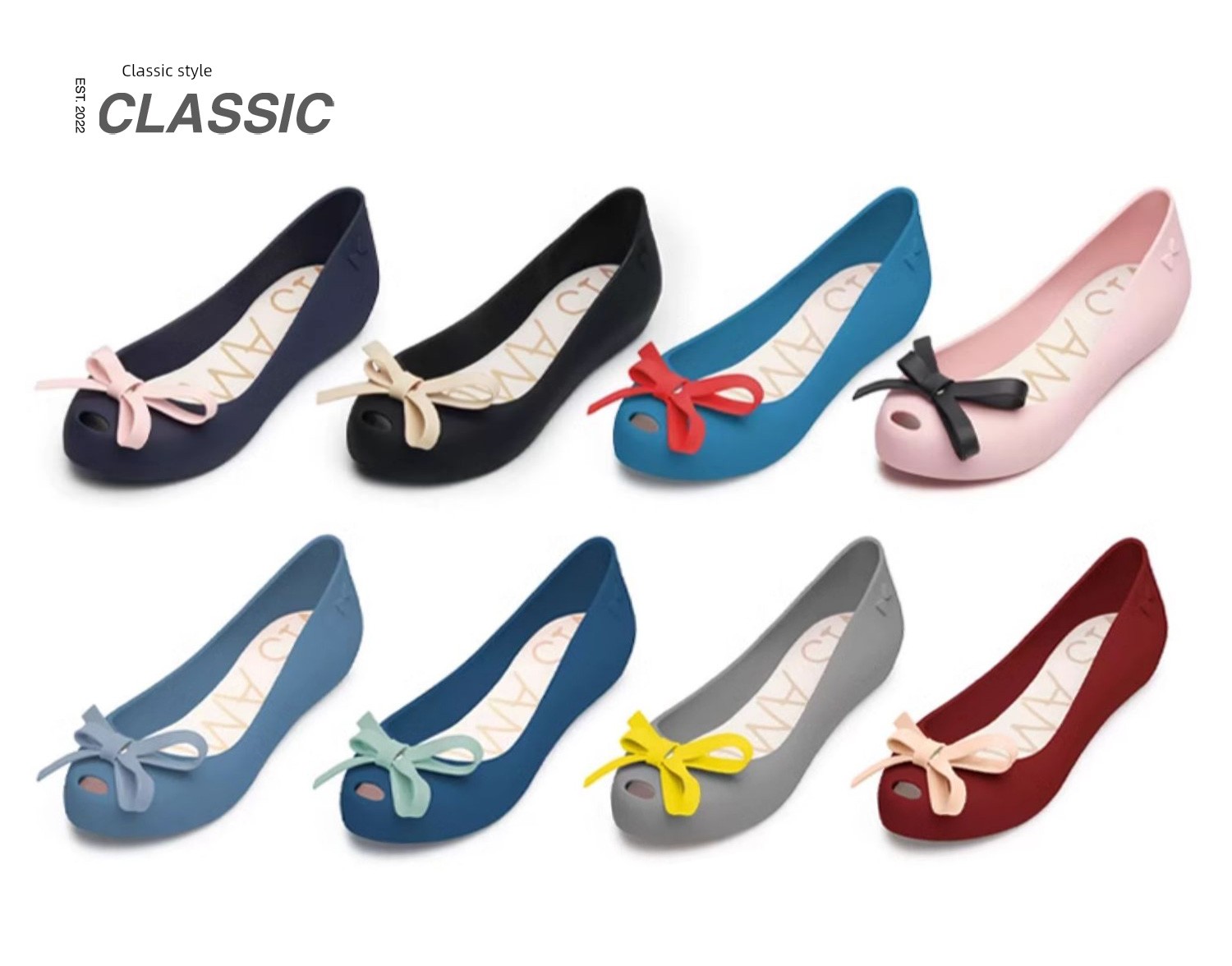 British Visamoris Allow NOONSURE Gel Shoes Parent-Child Shoes Children's Sandals Women's Thin Shoes Flat Shoes 2024 New Arrival — 8