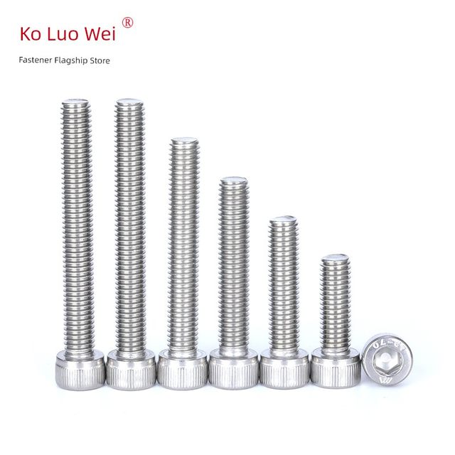 304 stainless steel cup head hexagon screw M3M4M5M6M8*x20x22x25x28x32x35x40x45