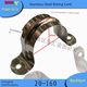 Stainless steel half-side card Single-side code Horse riding tube card U-shaped card Half-pack card V-shaped tube card Fixed saddle