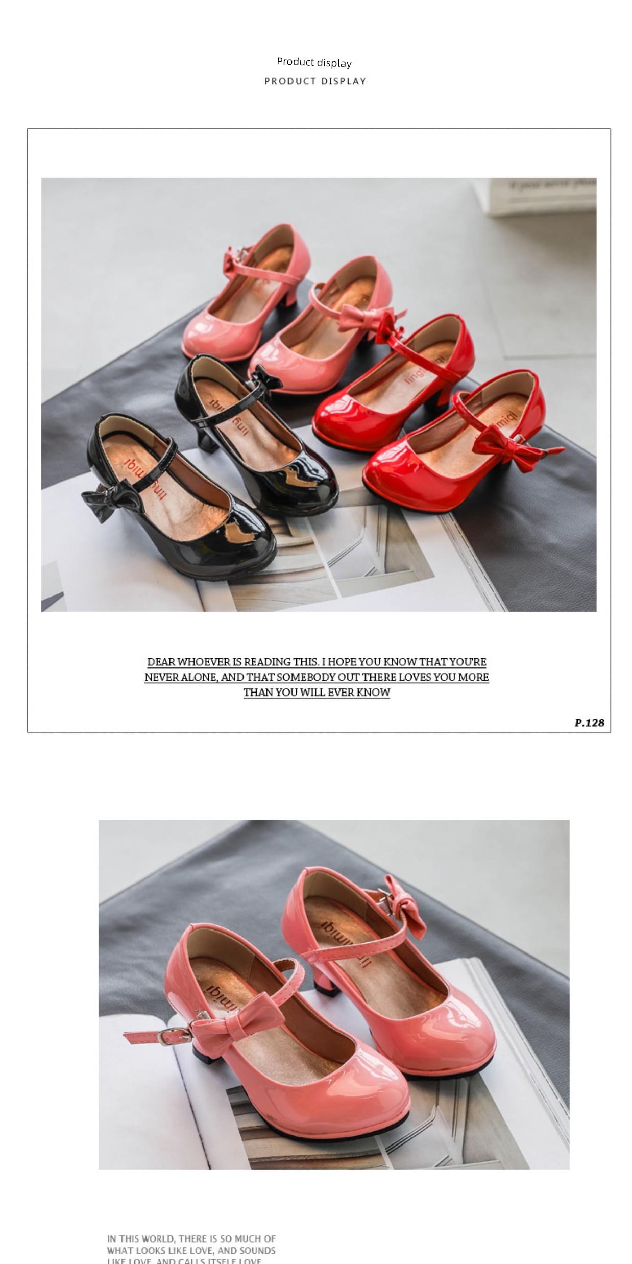 Girl Pink Catwalk Kids High Heels — 10
