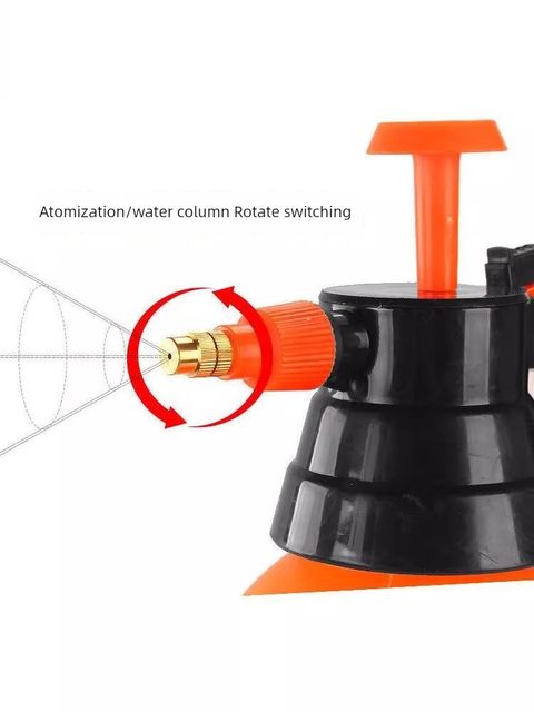 Manual air-pressure flower watering can Sprinkler watering kettle Gardening tool sprayer small spray can disinfection shower