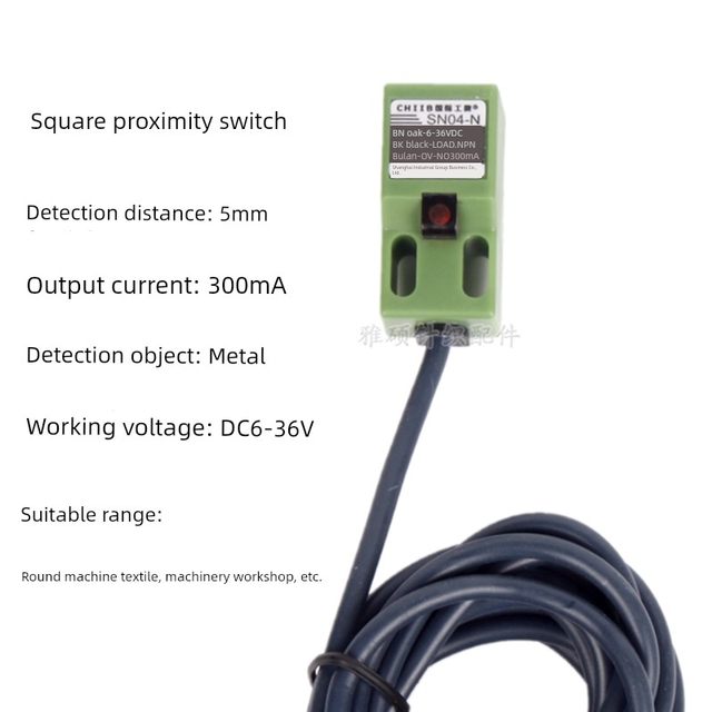 Large circle machine counter door induction switch metal induction proximity switch sensor ring recorder knitting machine accessories