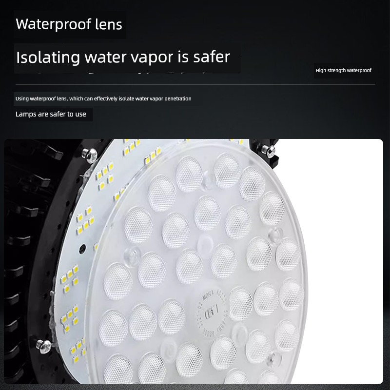 Yaming Led Industrial and Mining Lamp, Ultra-Bright Factory Lamp, Indoor Gymnasium and Stadium Anti-Dizziness Lighting, Ceiling Chandelier 100W