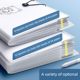 A4 file bag multi-layer folder primary school student test paper sorting transparent insert artifact junior high school high school students large capacity book clip classification test paper clip document book storage bag organ bag