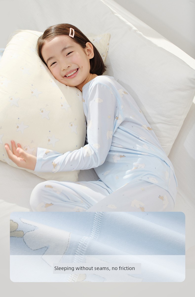 [Recommended by Zhu Dan] Likeuu Kidsren's Pajamas, Boys' and Girls' Home Clothes, 2026 New Family Modal Nightgown — 22