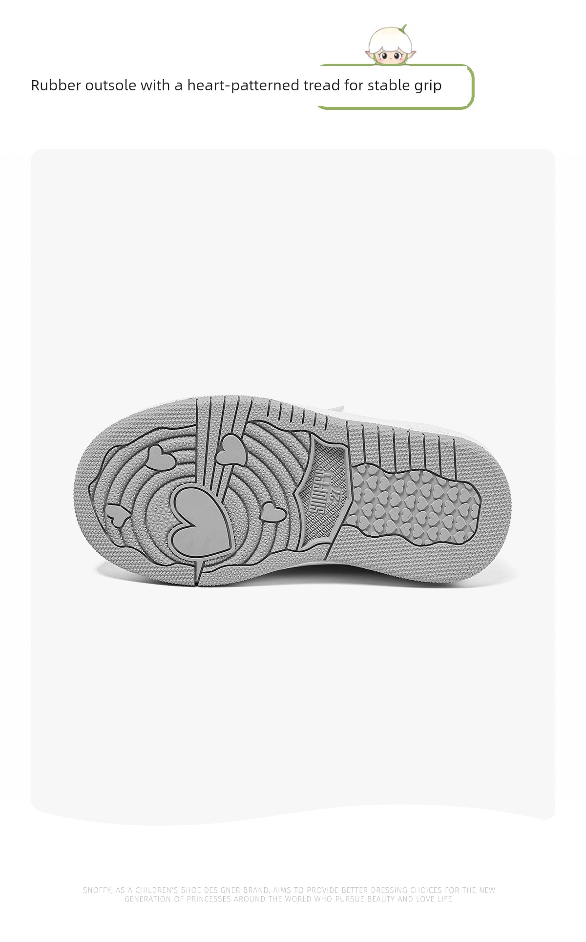 Back-To-School Season｜Snafe Girls' White Sneakers with Star Design, New Autumn Model, Children's Soft-Soled Lightweight Student Casual Shoes — 19
