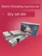 Dry oil-free electric wire sleeve machine plate teeth pipe thread 2 inch 3 inch 4 inch electric 100 type special steel high-speed steel