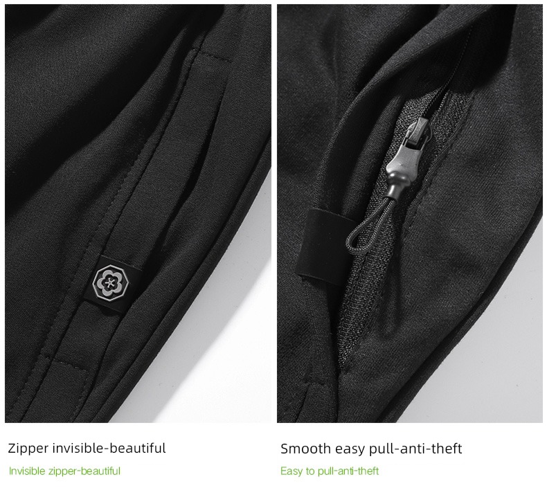 NGGGN easy Korean version knitting Autumn clothes Sports pants