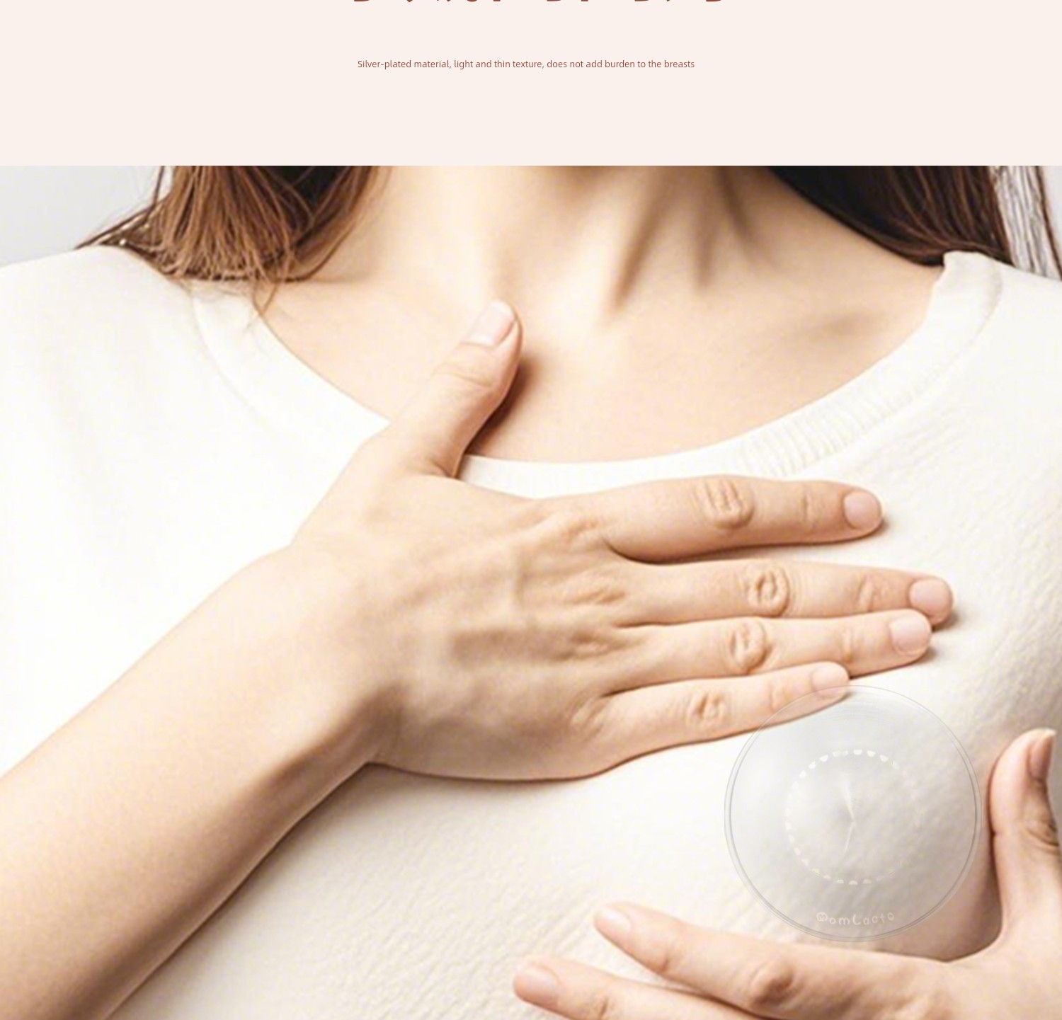 Manyingke Silver-Plated Breathable Anti-Friction Nipple Shield, Ultra-Thin Large Nipple Protector, Breastfeeding Essential — 9