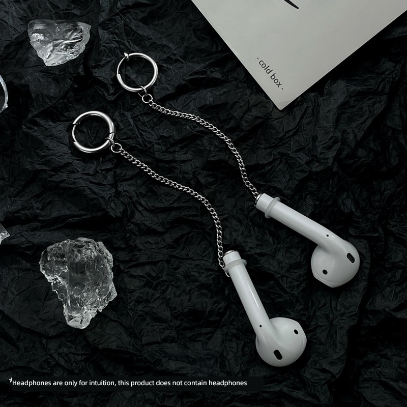 Bluetooth Simple and versatile male Loss prevention Earrings
