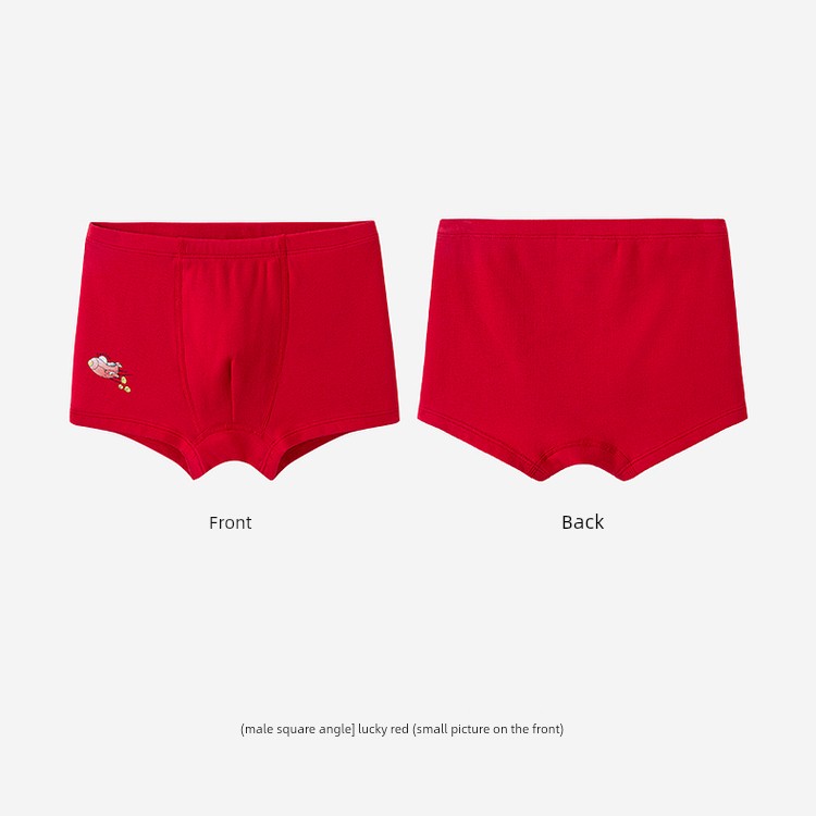 Ying's Children's Underwear, Boys' and Girls' Boxer Briefs, Suitable for All Seasons, Antibacterial Boxer Briefs for Small and Medium-Sized Children — 24
