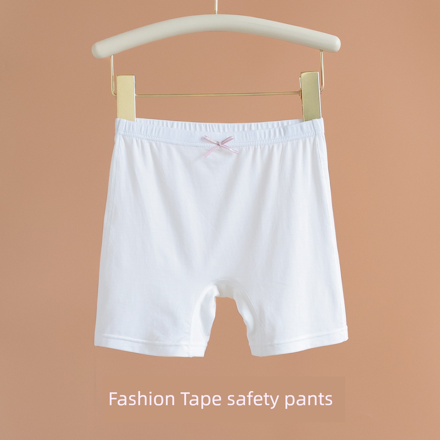 Girl Safety Panties Two-in-One Summer Modal Thin Boneless Short Shorts Kids Safety Pants Youth — 2