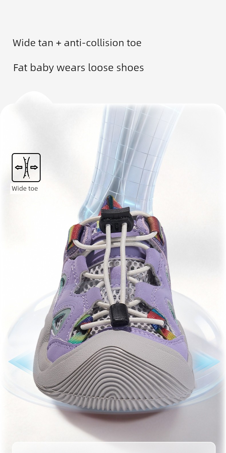 Xiaomi Children's Sports Shoes 2026 Summer New Model Mesh Girls' Outdoor Shoes Hollow Breathable Shoes for Older Children — 3
