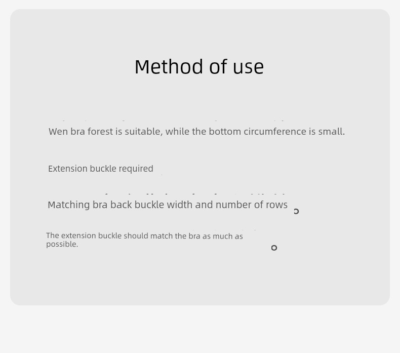 Qianxi Anti-Gravity Air Pregnant Woman Breastfeeding for Underwear Long Breasted Bra Extender Bra Four Rows and Three Buckles — 11