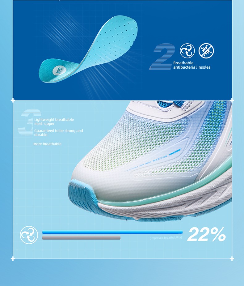 Wind Permeability 6 | 361 Kidsren's Shoes, Kidsren's Sports Shoes, Boys' Running Shoes, Summer New Mesh Breathable Mesh Shoes, Boys' Shoes — 11