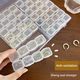 56 grid anti-oxidation jewelry box earring earrings hand jewelry box necklace ring storage bag artifact